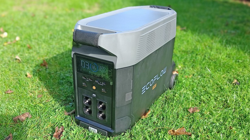 Die Ecoflow Delta Pro kann auch als Speicher fürs Balkonkraftwerk herhalten.