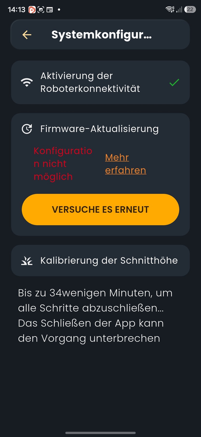 Der Funktionsumfang der App ist recht groß. Der A 6v verwaltet bis zu zehn Mähbereiche, zusätzlich sind bis zu 50 Sperrzonen vorgesehen. In der App lassen sich virtuelle Grenzen, Transferwege und Ausschlussbereiche anlegen.