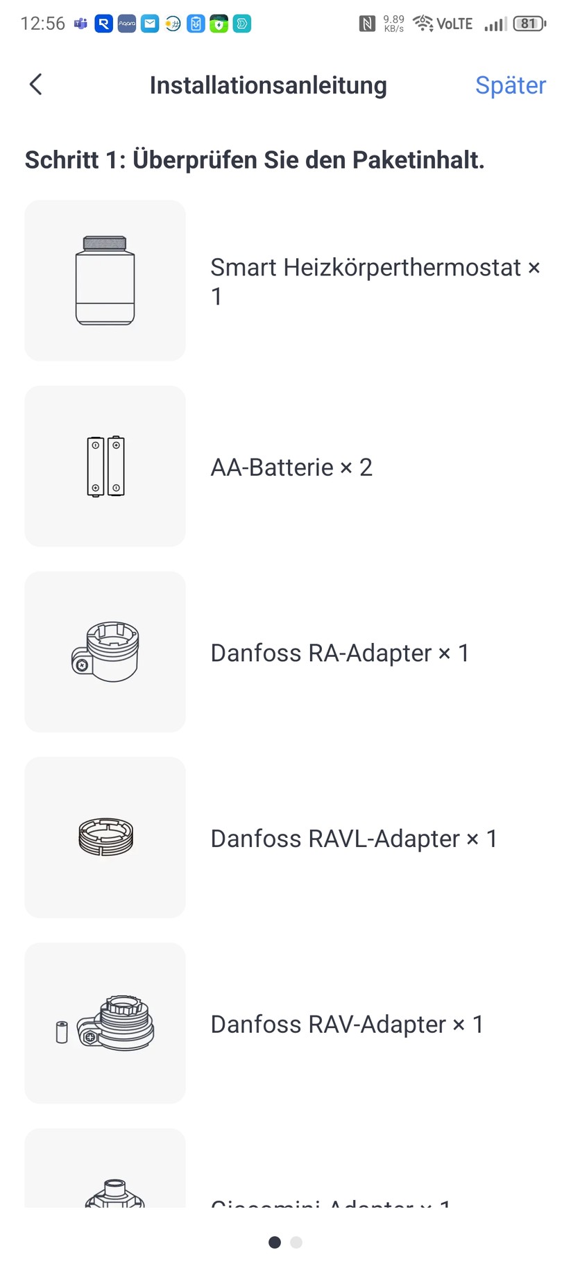 Switchbot Radiator: Die Einrichtung ist einfach und nach wenigen Minuten abgeschlossen.
