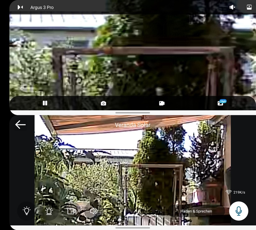Maximaler Zoom: Reolink Argus 3 Pro: vs. Eufy Solocam S40