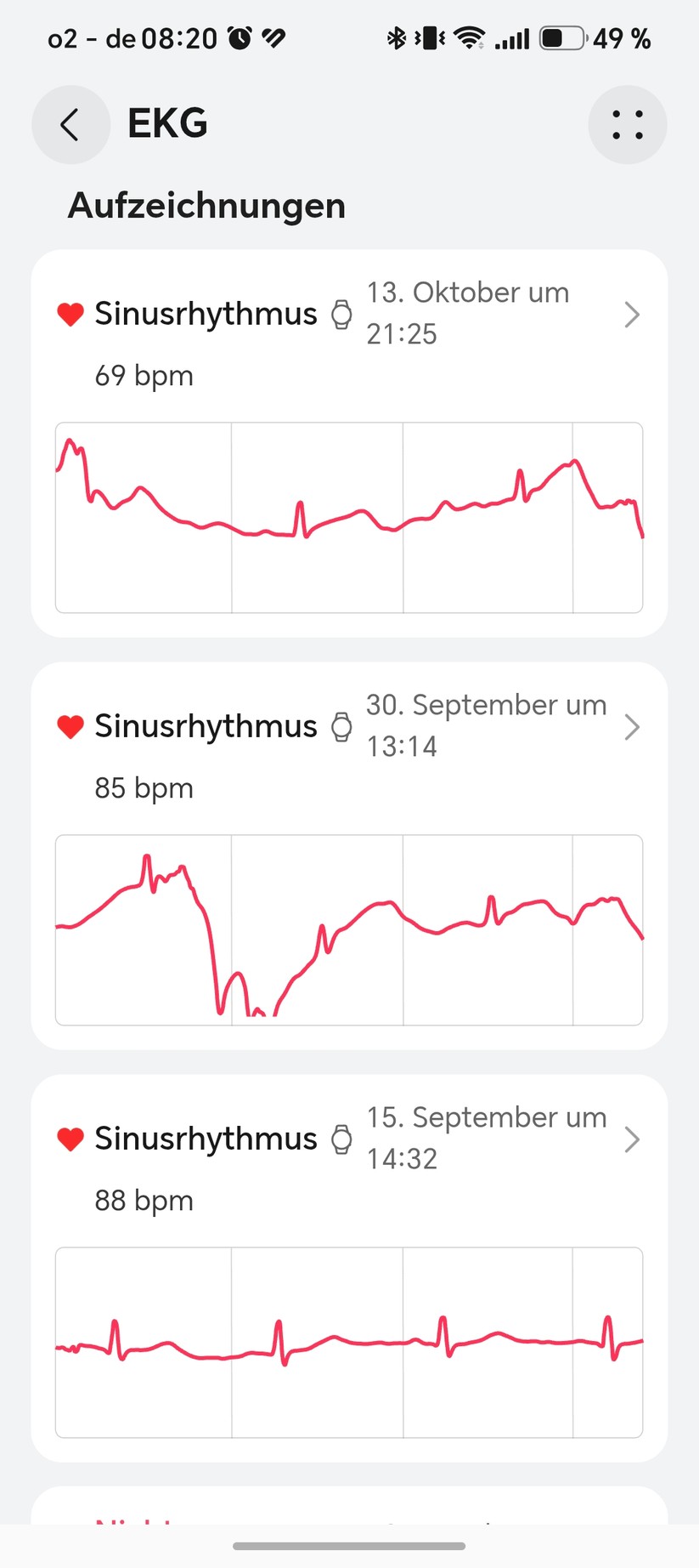 Huawei Watch 6 Pro 43 mm: Health App