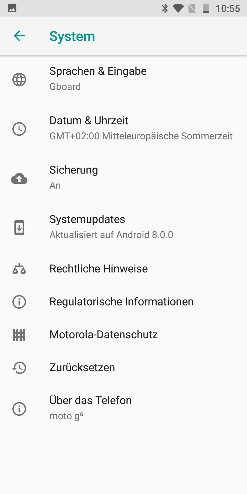 Einstellungen