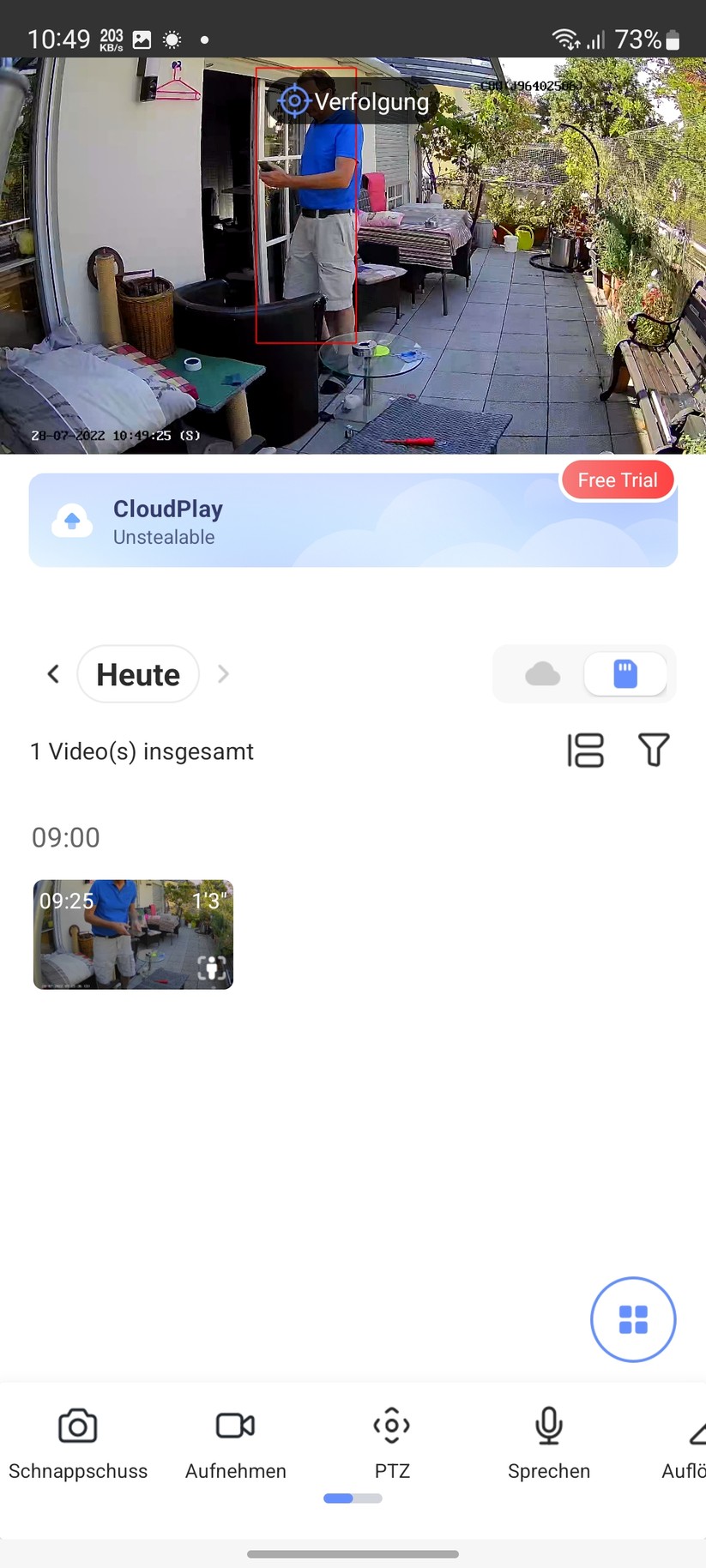 Ezviz C8W Pro 2K: Einstellungen
