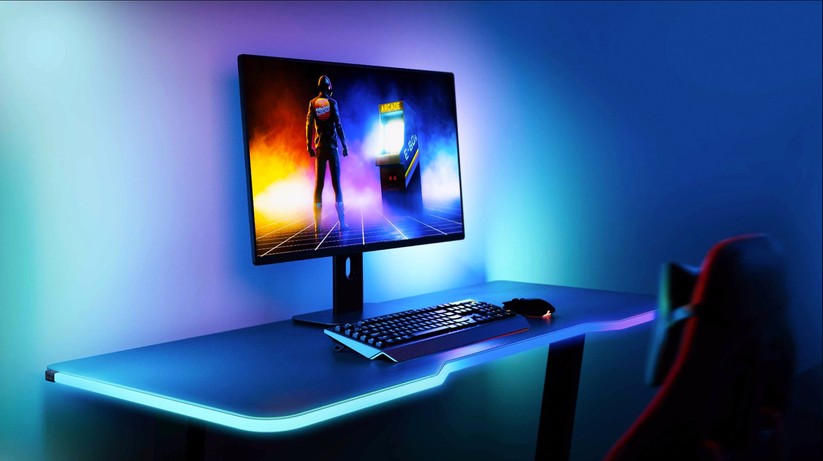 Mit dem neuen Modell H61C3 (Neon Rope Lights for Desks ) bietet Govee eine drei Meter lange und zuschneidbare RGBIC-Variante für Tische, die das Spielerlebnis steigern sollen.