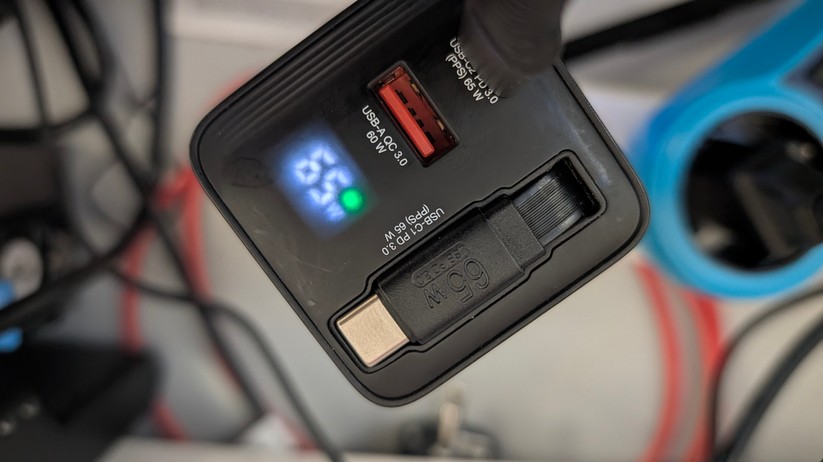 Verbatim GaN Wall Charger 65W 32217 – Display