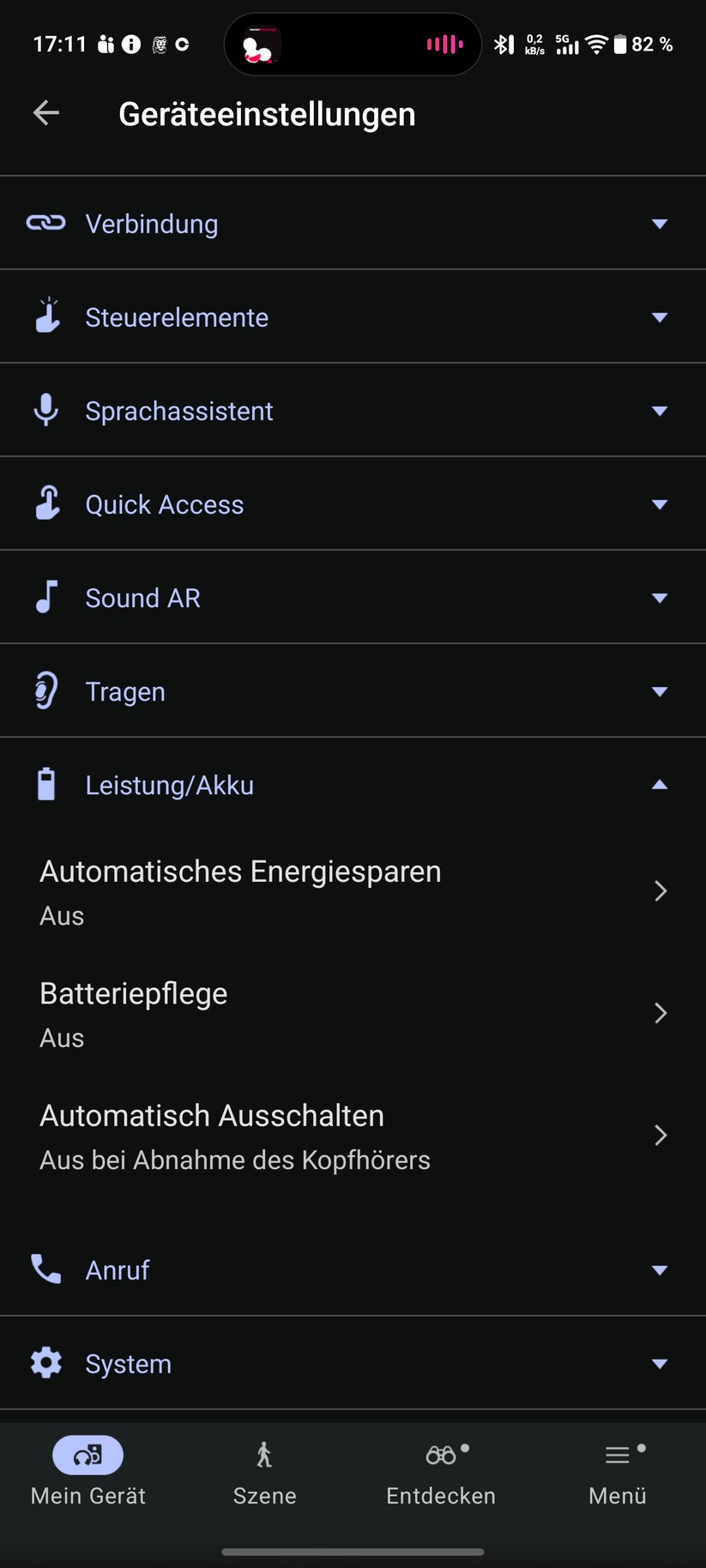 Sony 1000XM6 Screenshot