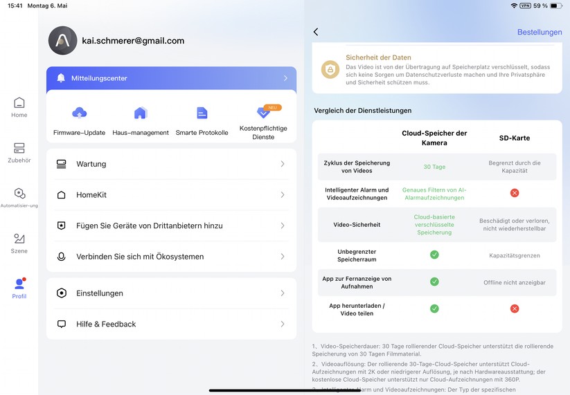Inbetriebnahme des Aqara M3 mit der Aqara-App