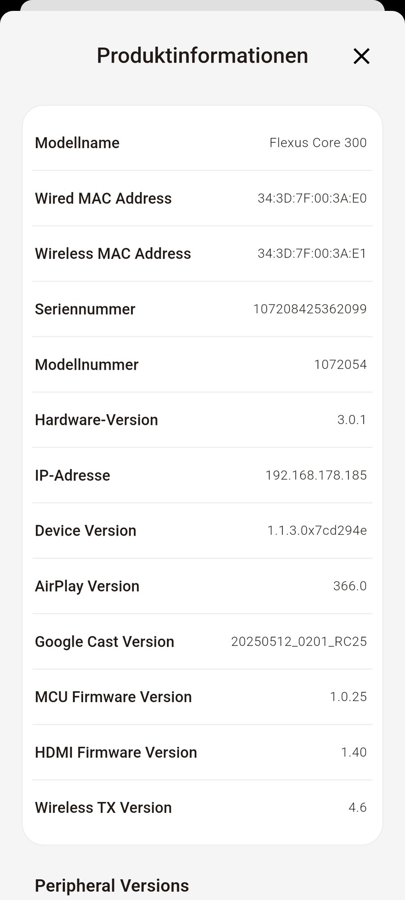 Die Bedienung sowie die Dirac Live-Einmessung erfolgen mit der App Klipsch Connect Plus.