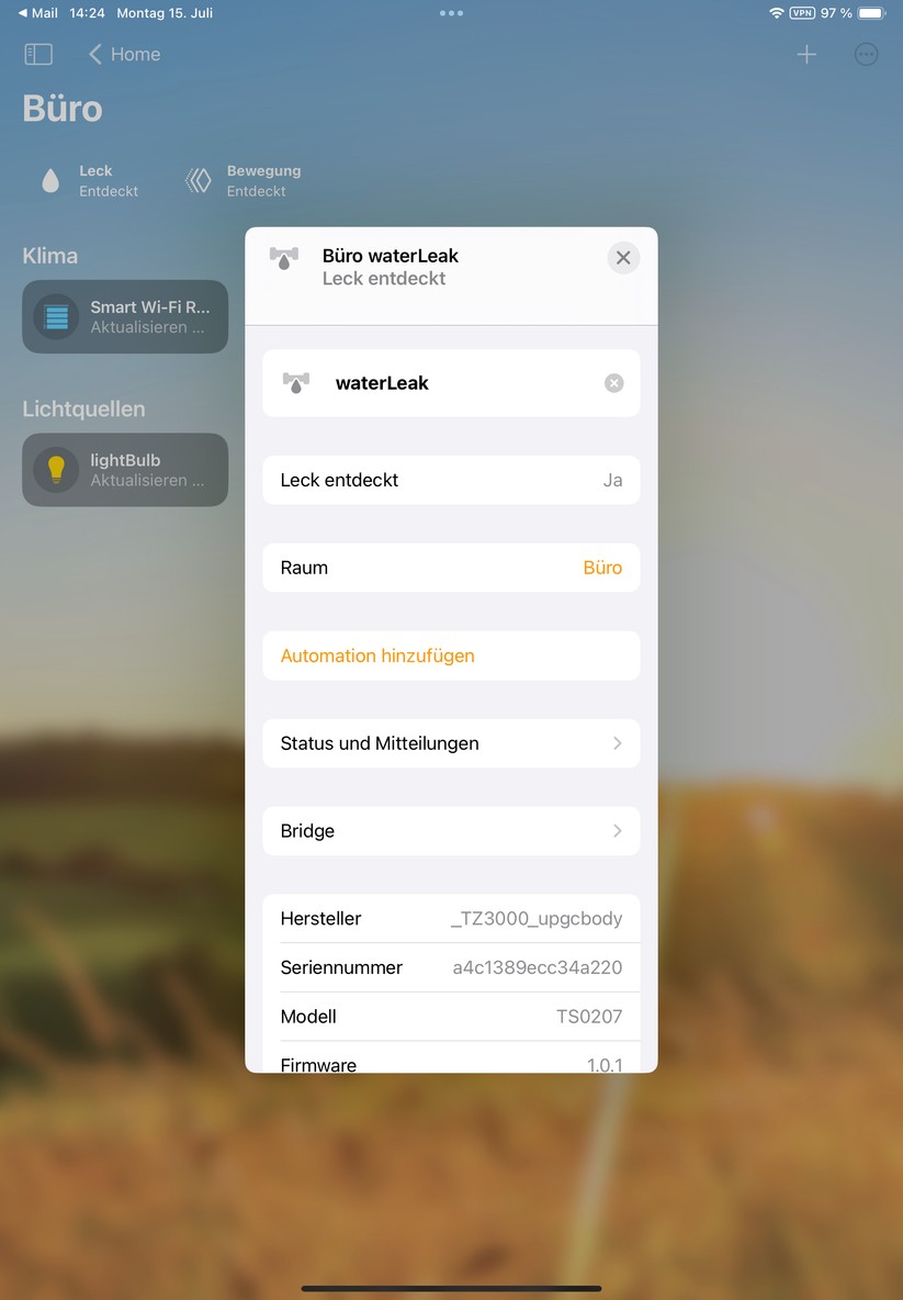 Zigbee-Gateway 7links ZX-5299 im Test: Tuya-Geräte mit Zigbee unter Homekit verwenden