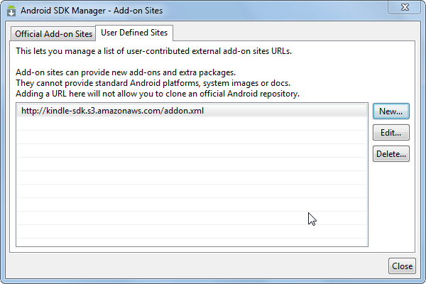 7. Amazon als Quelle hinzufügen