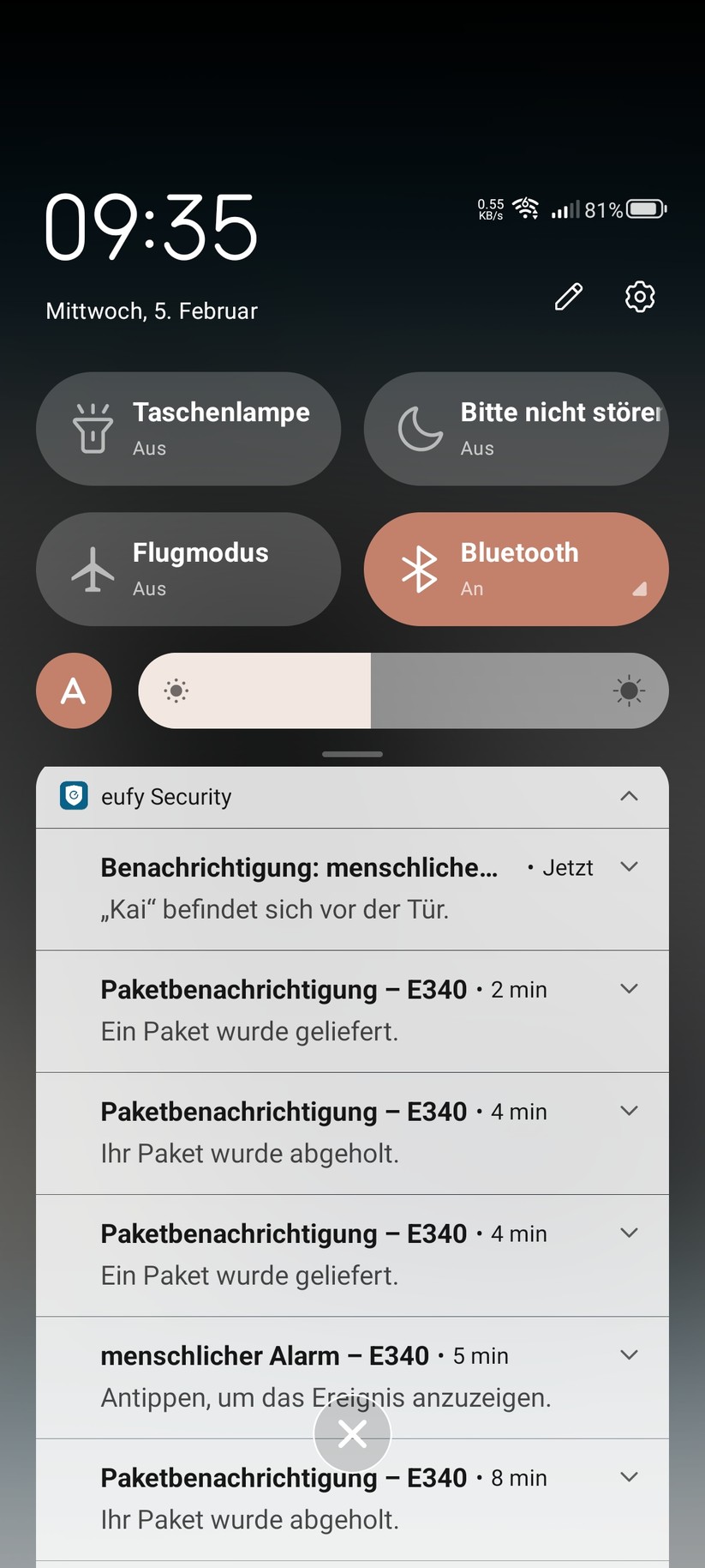 Eufy Video Doorbell E340: Konfiguration