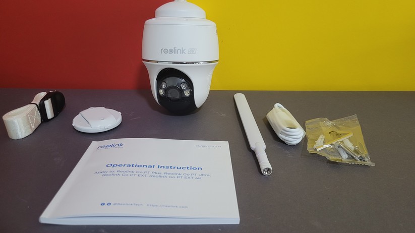 Reolink Go PT Ultra: PTZ-Überwachungskamera mit 4K-Auflösung, LTE und Akku