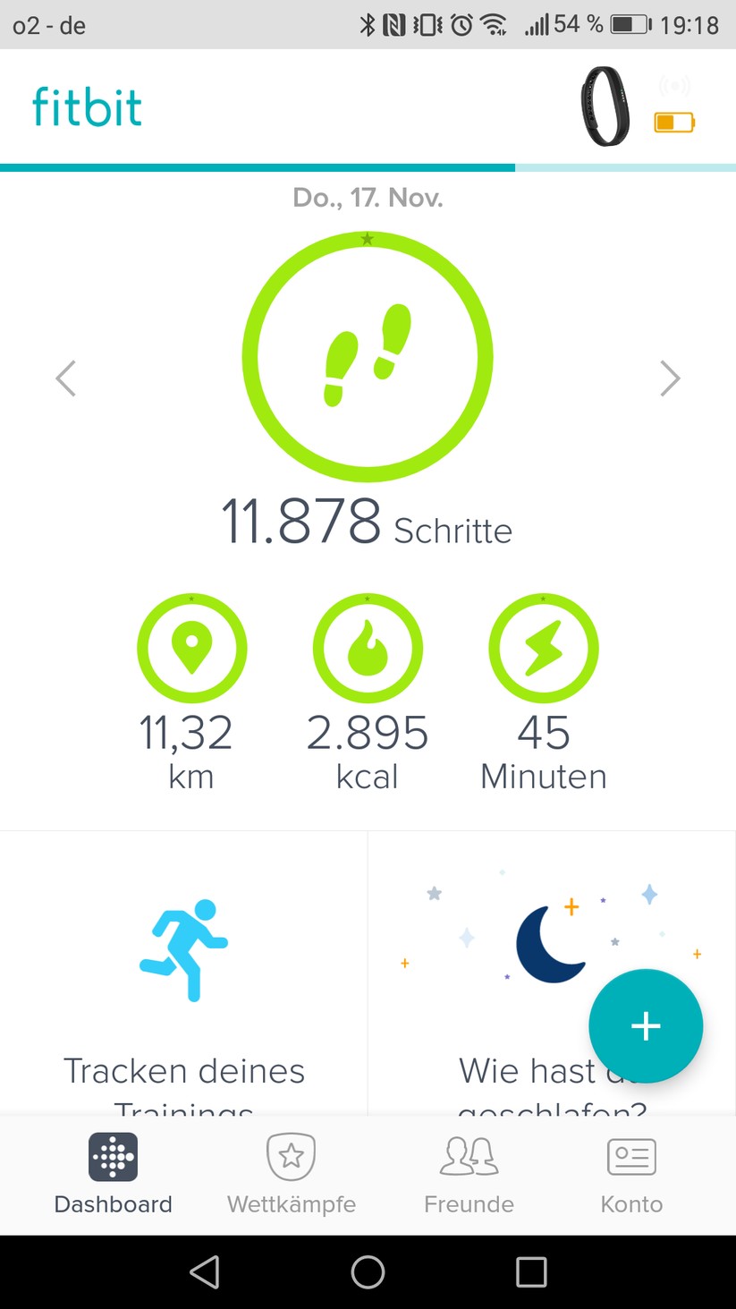 Fitbit hat der App ein neues Design verpasst. Am Funktionsumfang hat sich jedoch nicht viel geändert.