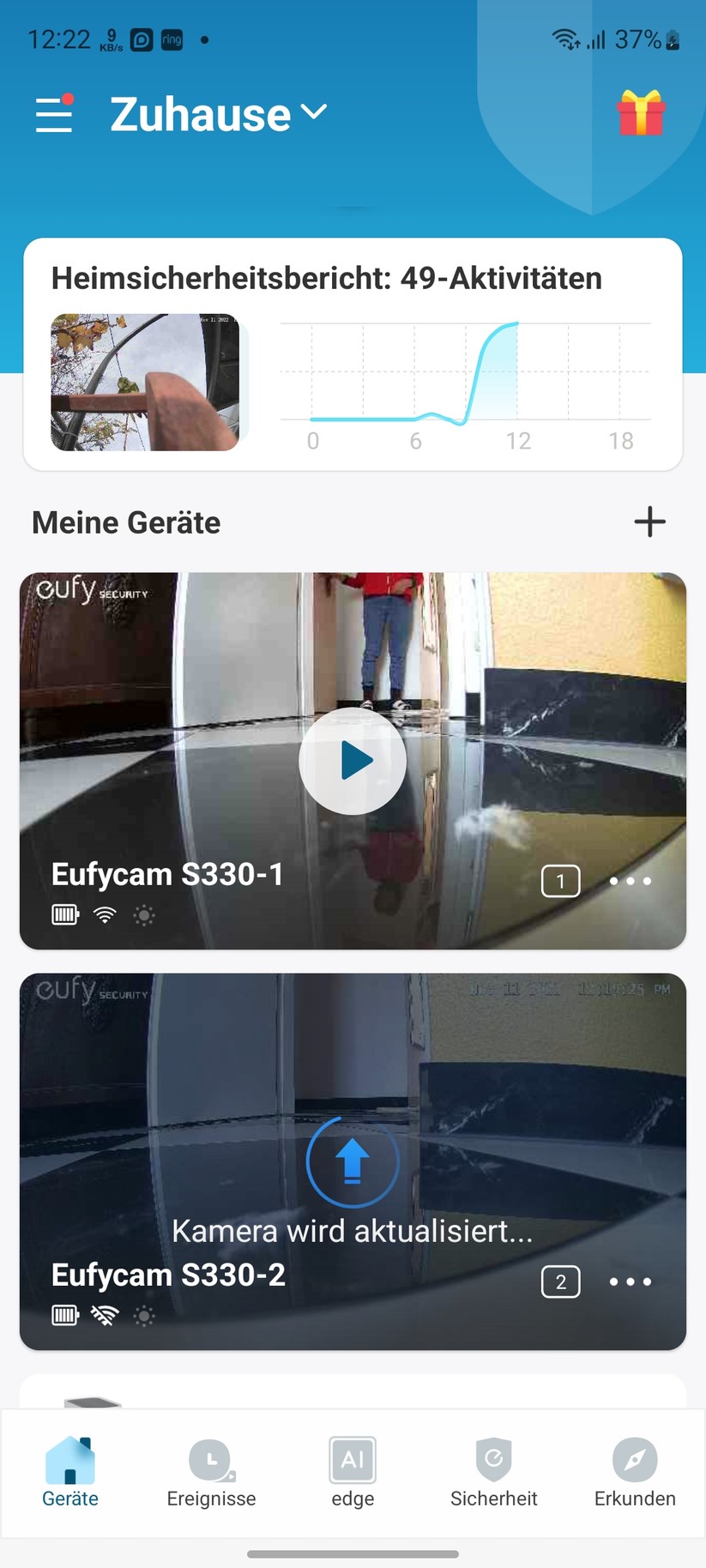 Eufycam 3 (S330) mit Homebase 3 (S380): Einrichtung und Einstellungen mit der App