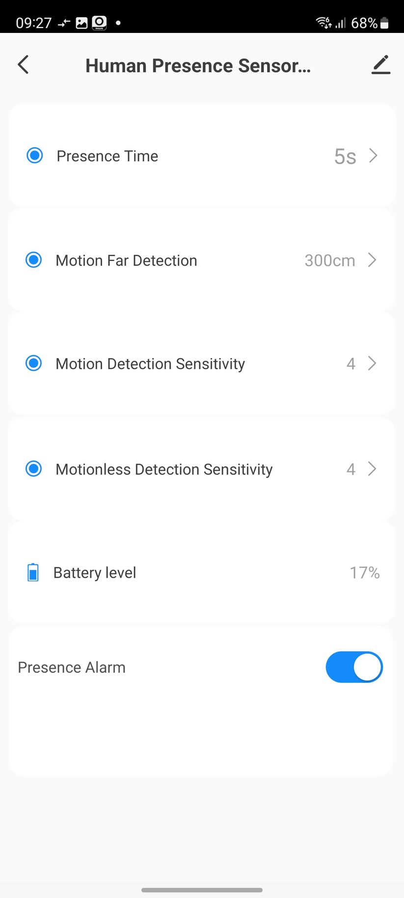 Präsenzmelder Neo Human Presence Sensor Pro: Set-up und Betrieb mit der Tuya-App