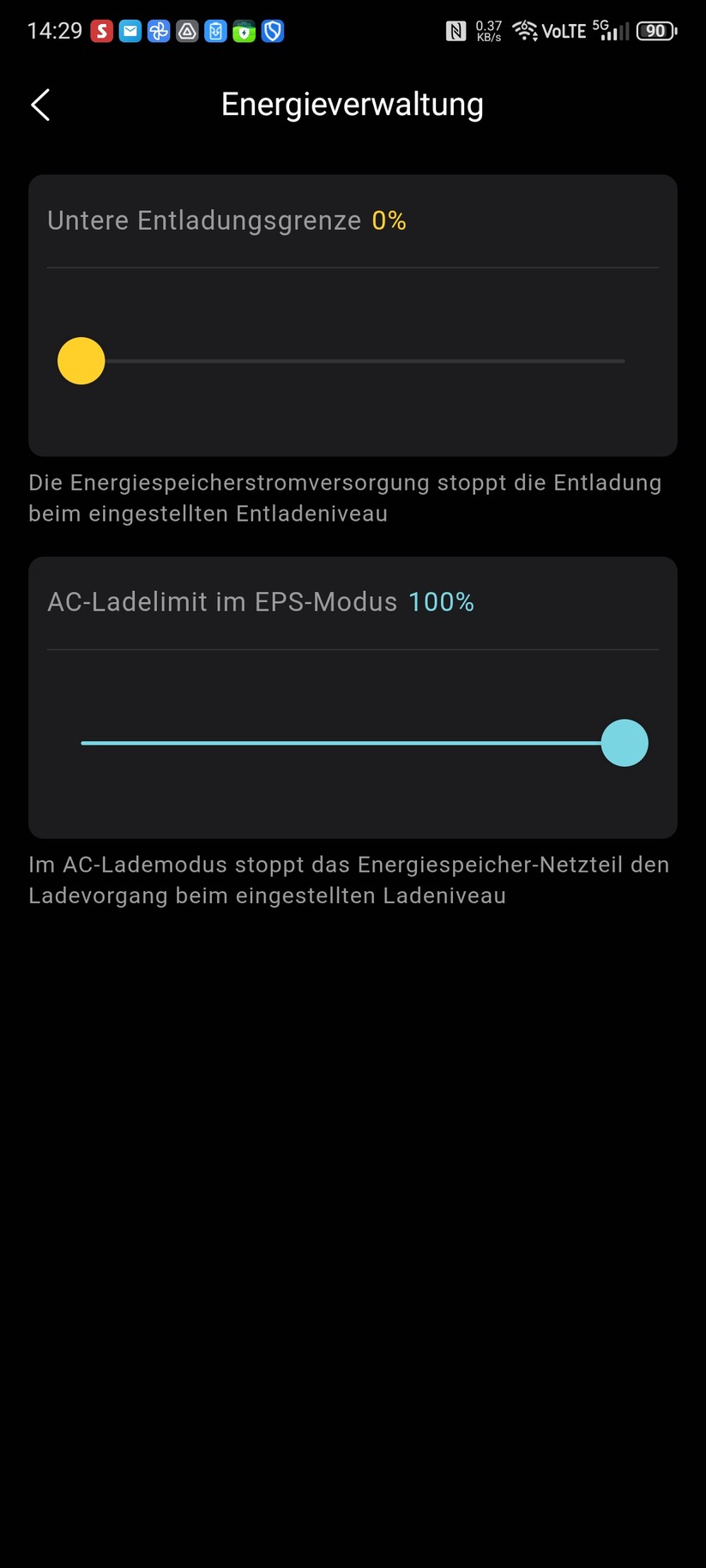 Mit der App Bright EMS lässt sich die leistungsfähige Aferiy-Powerstation P310 bedienen. Historische Daten zu Lade- und Entladevorgängen bietet sie allerdings nicht. Zudem sind einige Übersetzungen fehlerhaft.