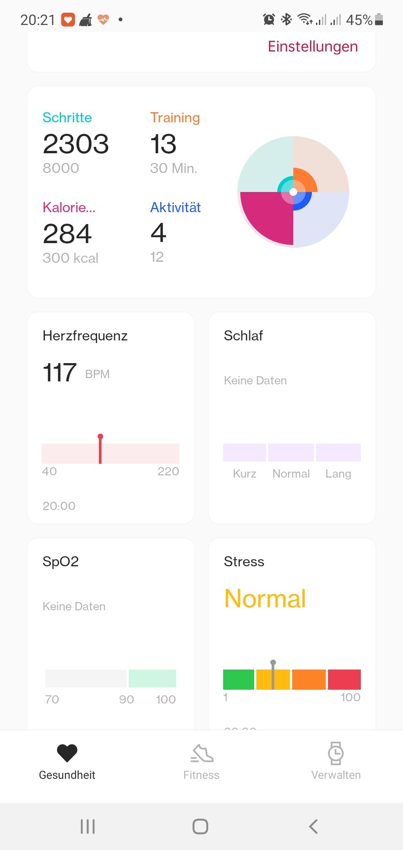 Oneplus Health App