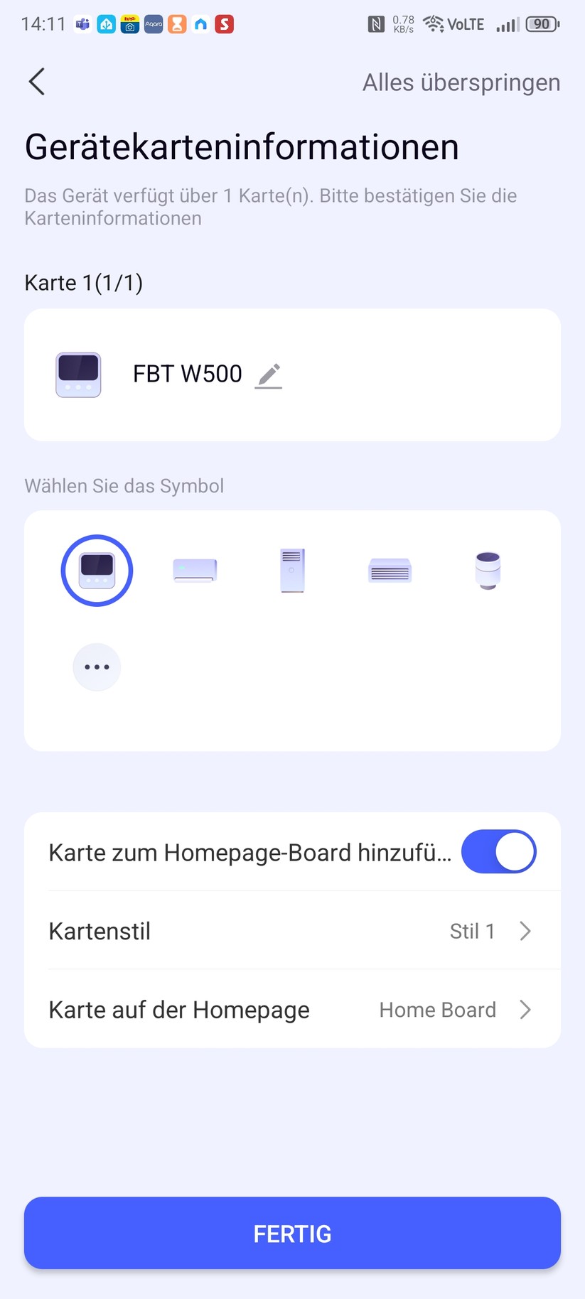 Komfortable und viele Funktionen: Aqara W500 mit Aqara-App