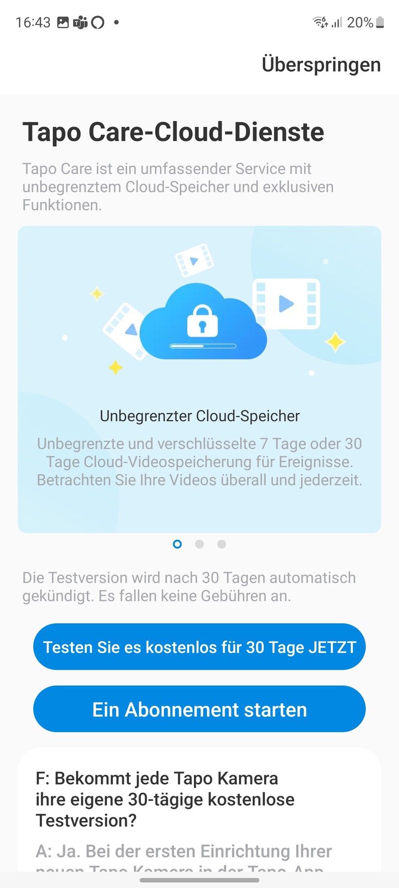 TP-Link Tapo C225: Einrichtung und Einstellungen