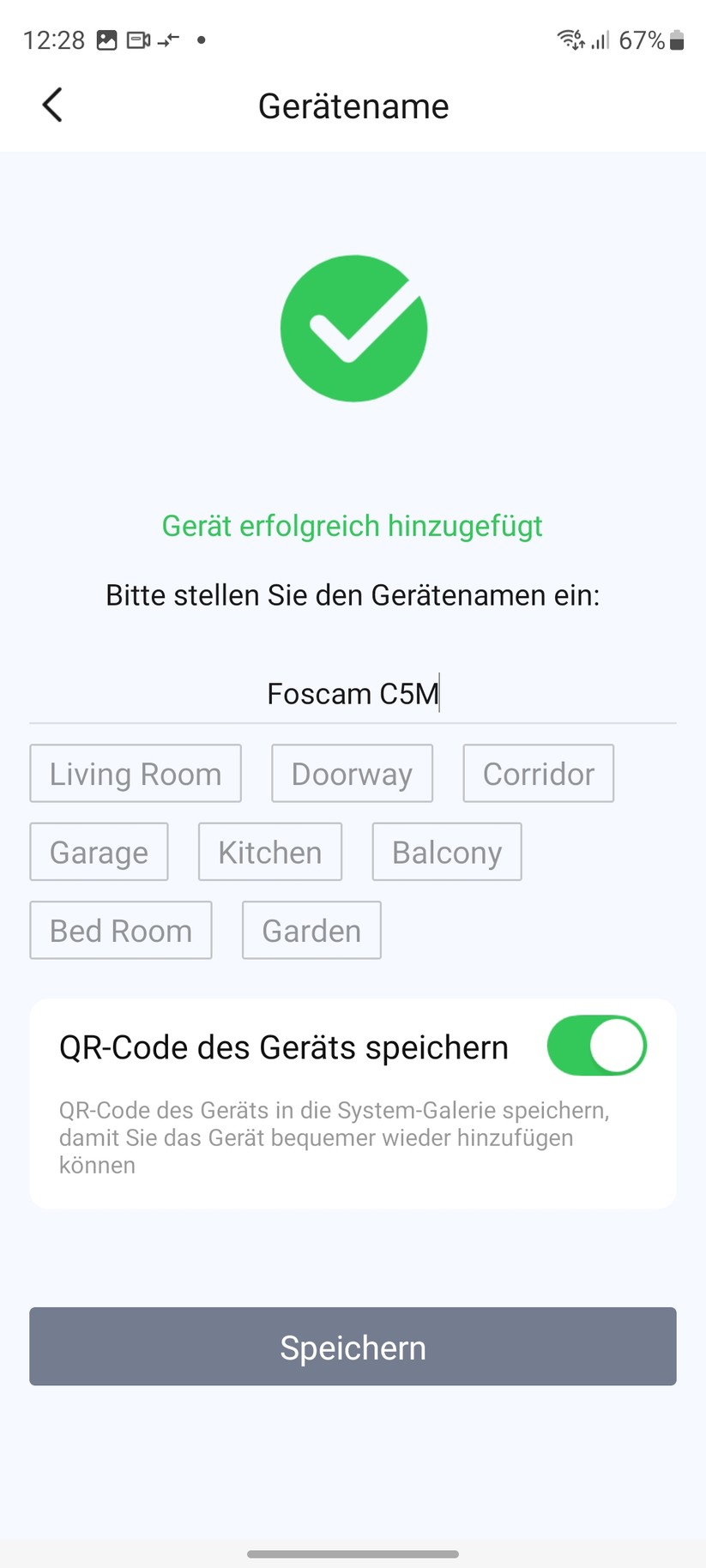Foscam C5M 3K: Inbetriebnahme mit Foscam-App
