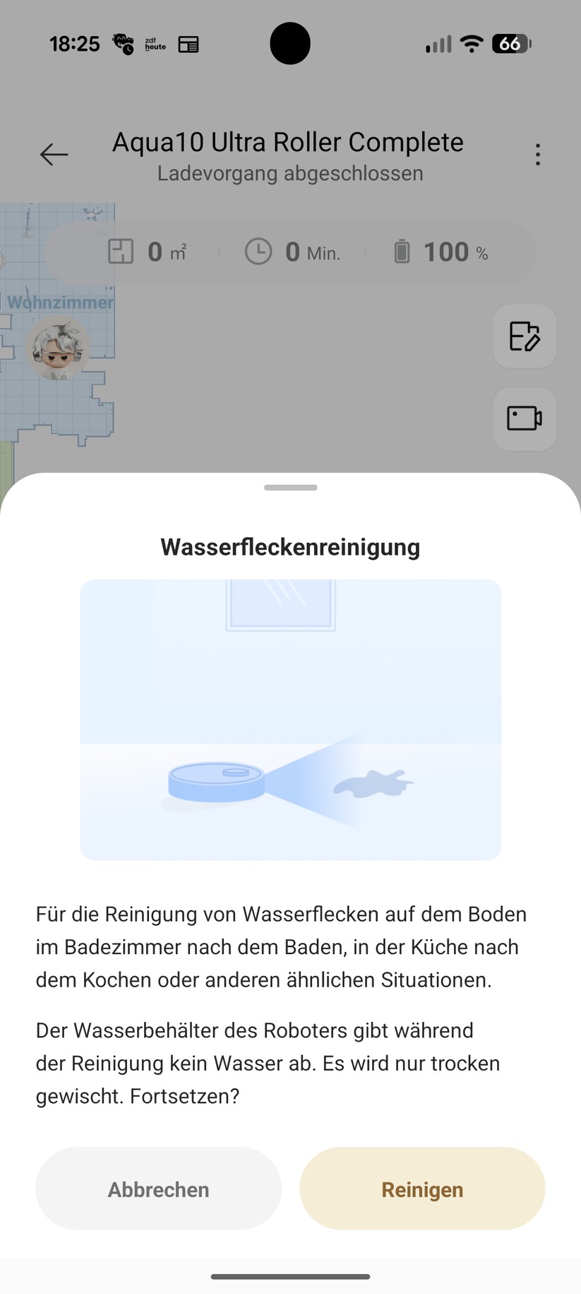 Dreame Aqua 10 Ultra Roller – App & Einrichtung