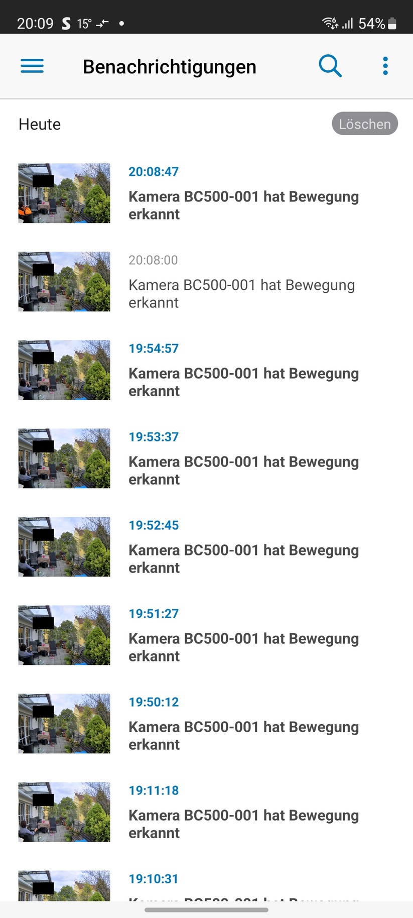 Synology BC500: Mobile App DS Cam