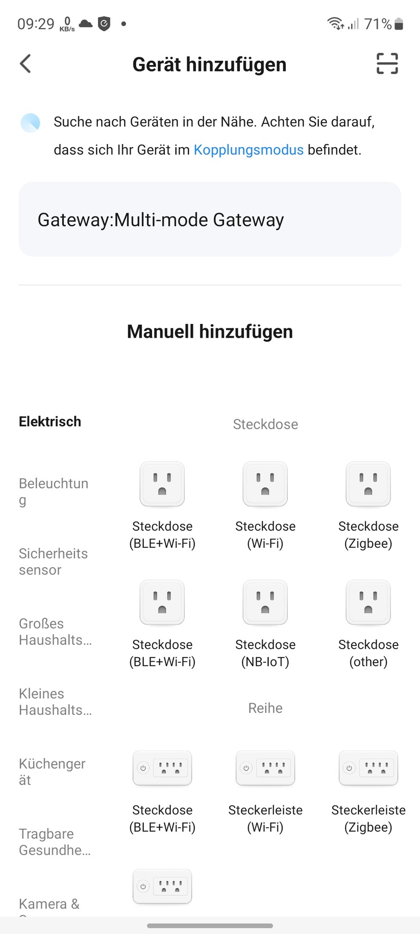 7Links-IPC-675: App, Inbetriebnahme, Einstellungen, Sichtfeld