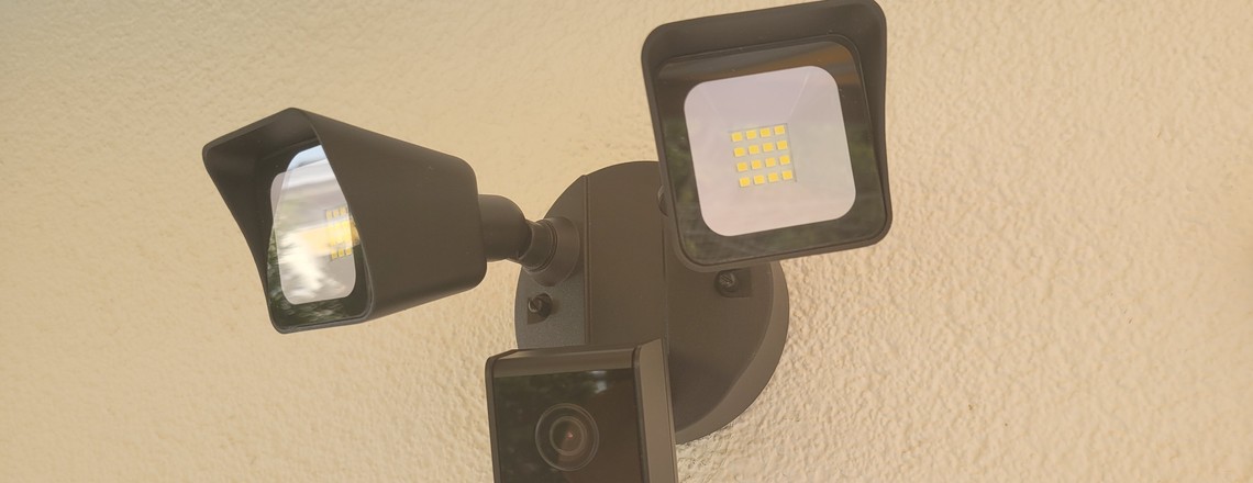 Visortech Floodlight Cam ZX-5326: Montage