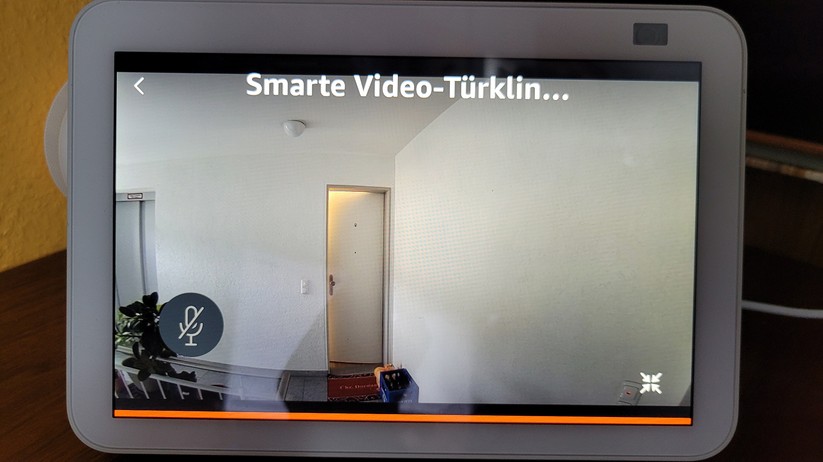 Aqara Smarte Video-Türklingel G4: Die Ausgabe des Livestreams auf ein smartes Display wie Amazon Echo Show funktioniert im Test nicht zuverlässig.
