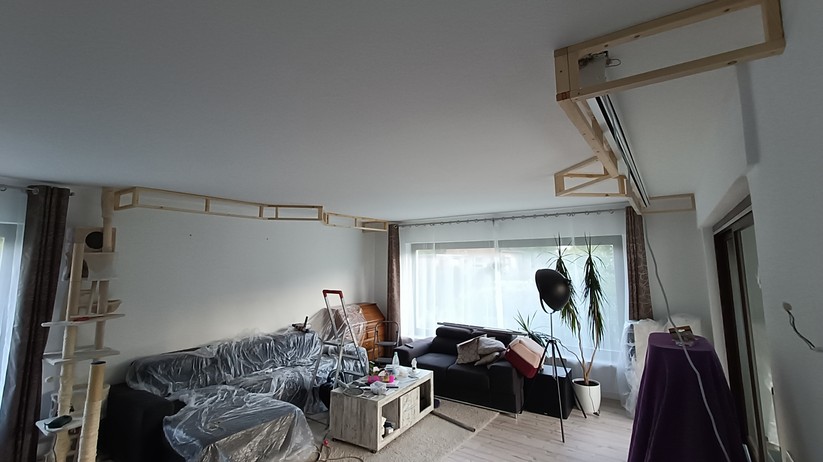 DIY Heimkino mit Beamerlift und Motorleinwand