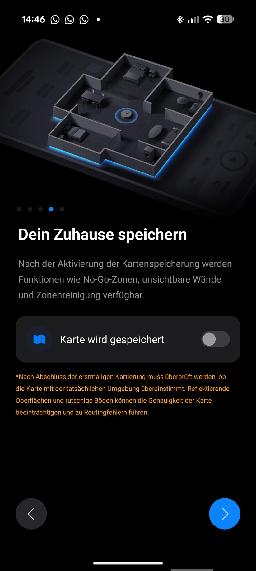 Roborock Saros 20 – App & Einrichtung