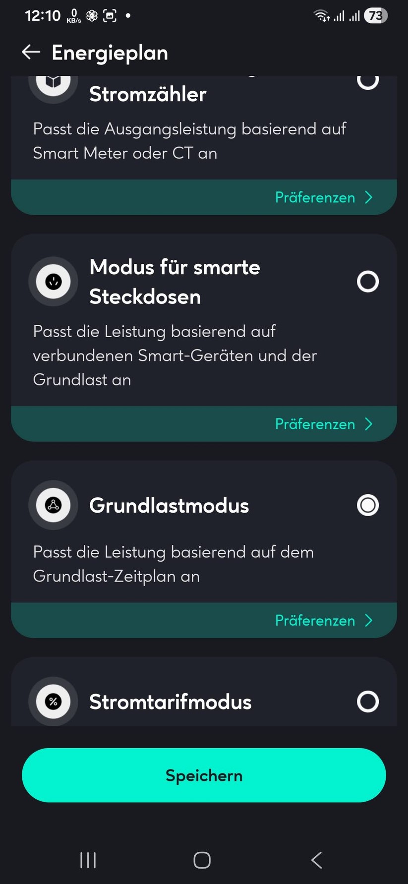 Die Zendure-App zeigt den Energiefluss zwischen PV, Akku, Haushalt und Netz sowie die Leistungen der beiden MPPT-Eingänge. Die grundlegende Bedienlogik ist nachvollziehbar, die wichtigsten Einstellungen sind sinnvoll gruppiert und schnell erreichbar.