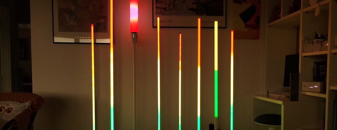 Smarte LED-Stehlampen