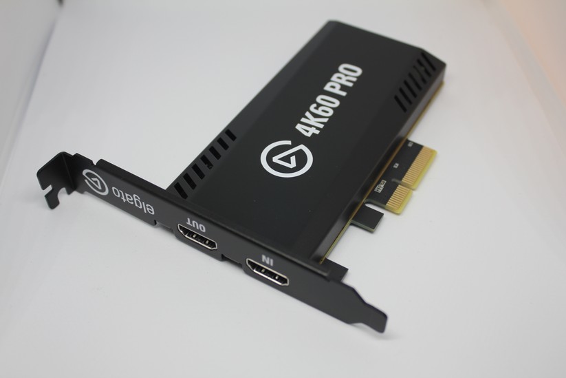 Eine interne Capture Card spart Platz. 