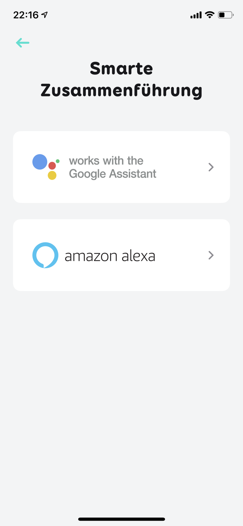 Linkaufbau für Amazon Alexa oder Google Home