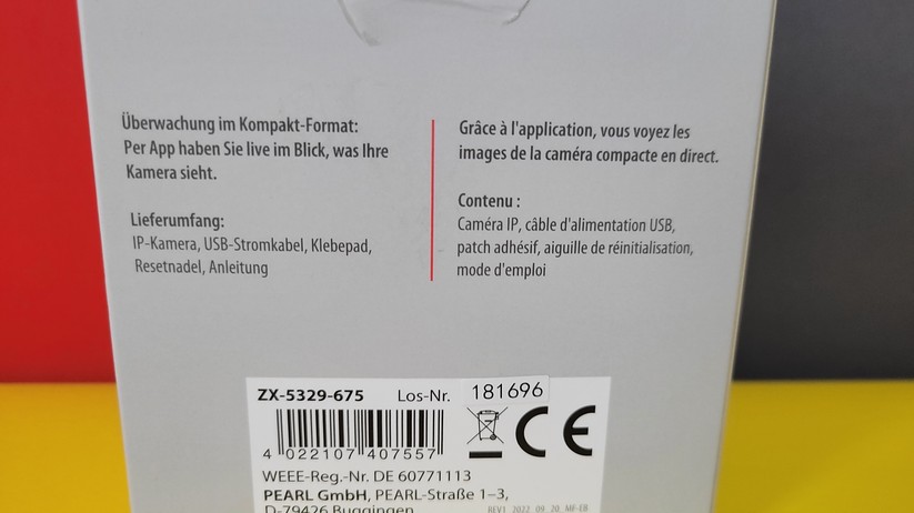 7Links IPC-300 (ZX5329) mit 2K-Auflösung, Onvif-Support und microSD-Card-Slot