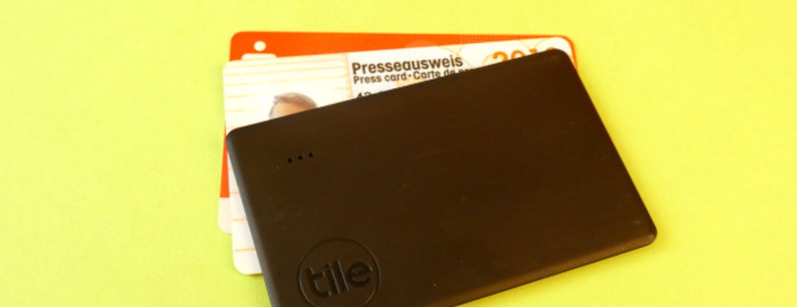 Tile Slim (2019): Schlüsselfinder im Scheckkartenformat