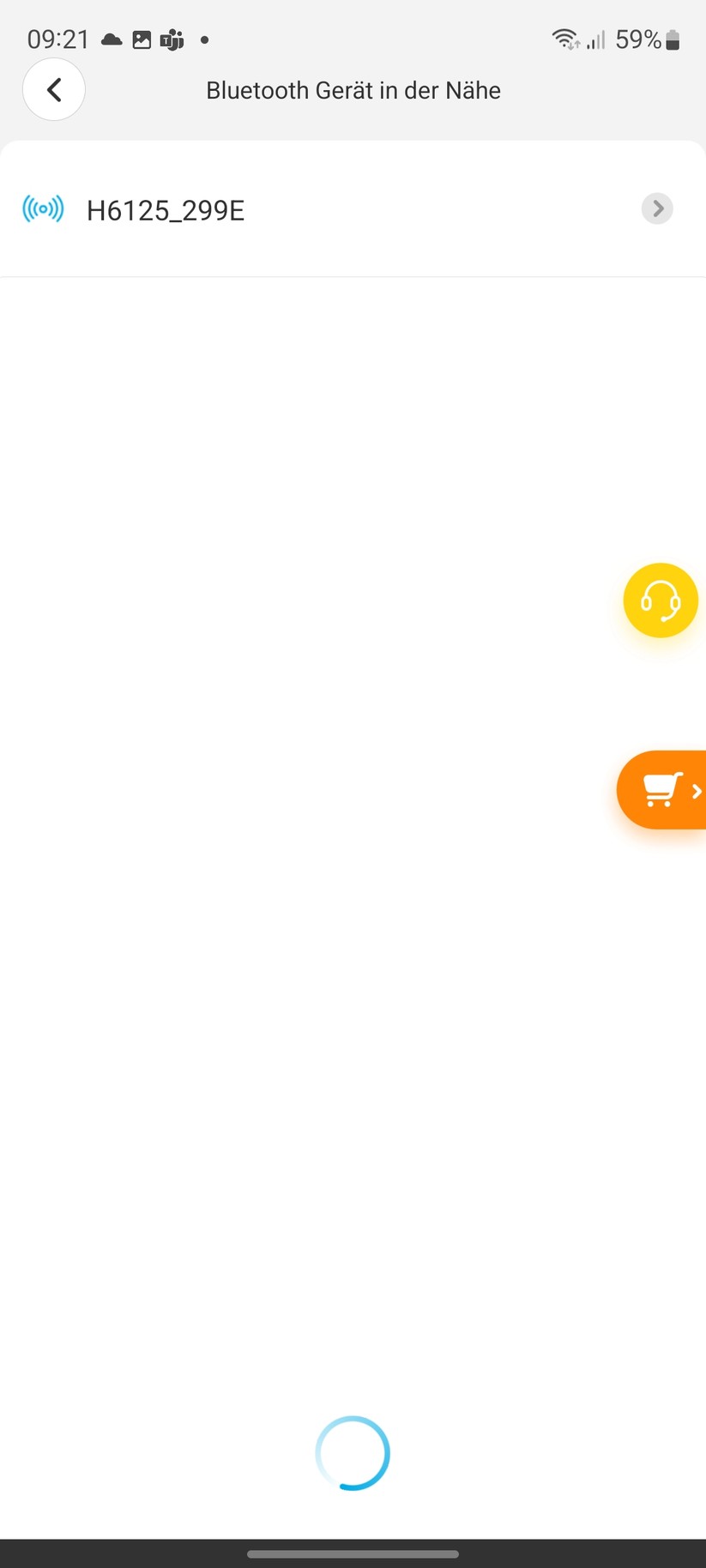Govee RGBIC-LED-Streifen: App
