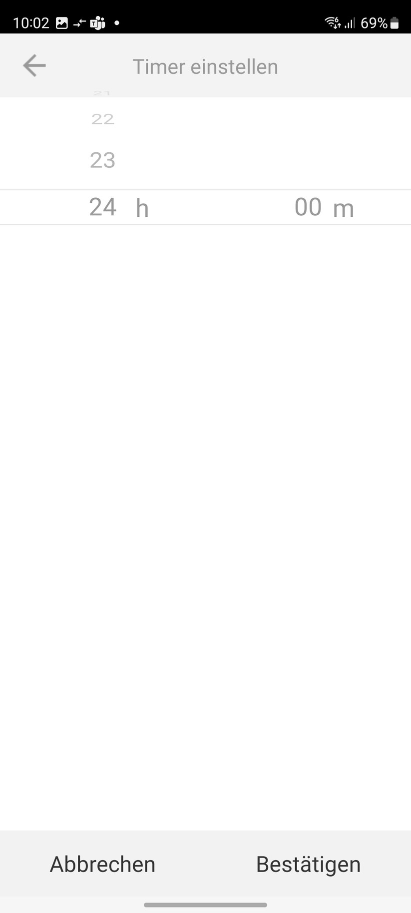  App-Einstellungen und Heizpläne