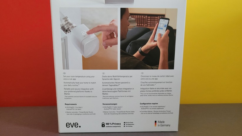 Eve Thermo: Heizkörperthermostat mit Thread und Matter