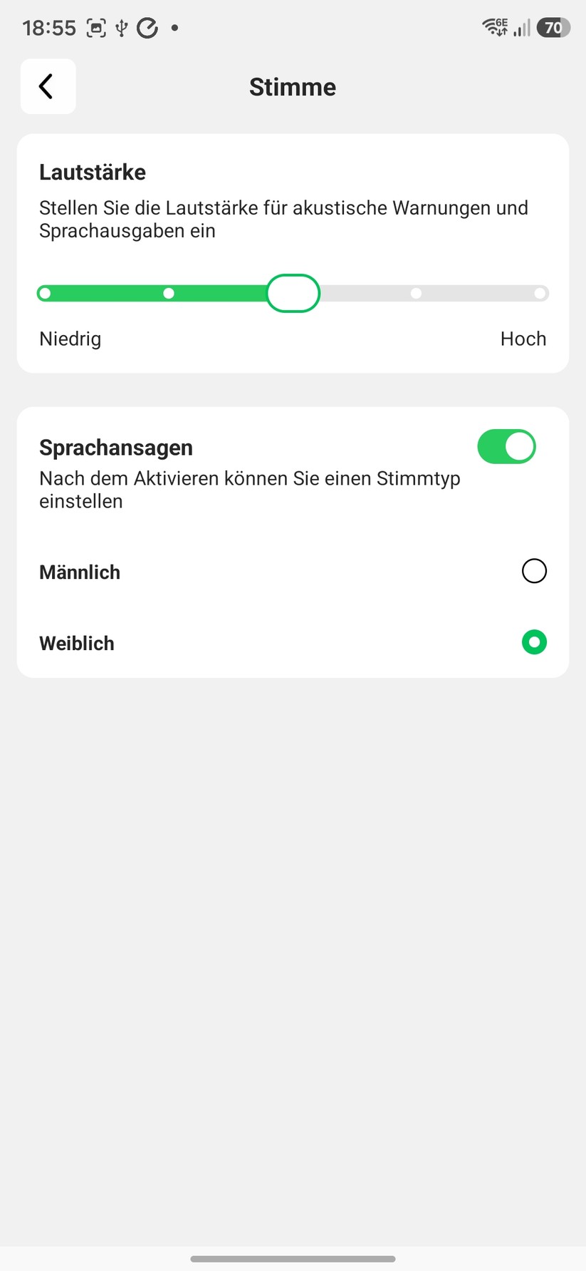 Mammotion Luba Mini 2 AWD 1500: Die Mammotion-App bietet sehr viele nützliche Einstellungsmöglichkeiten.