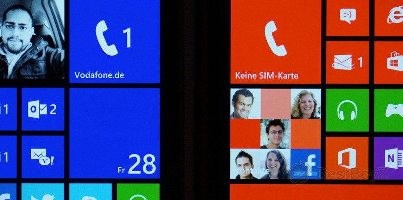 Display des Windows Phone 8X by HTC