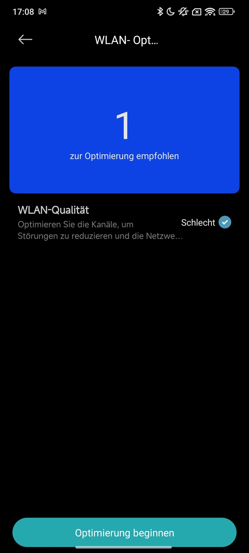 Xiaomi BE3600 Pro – App