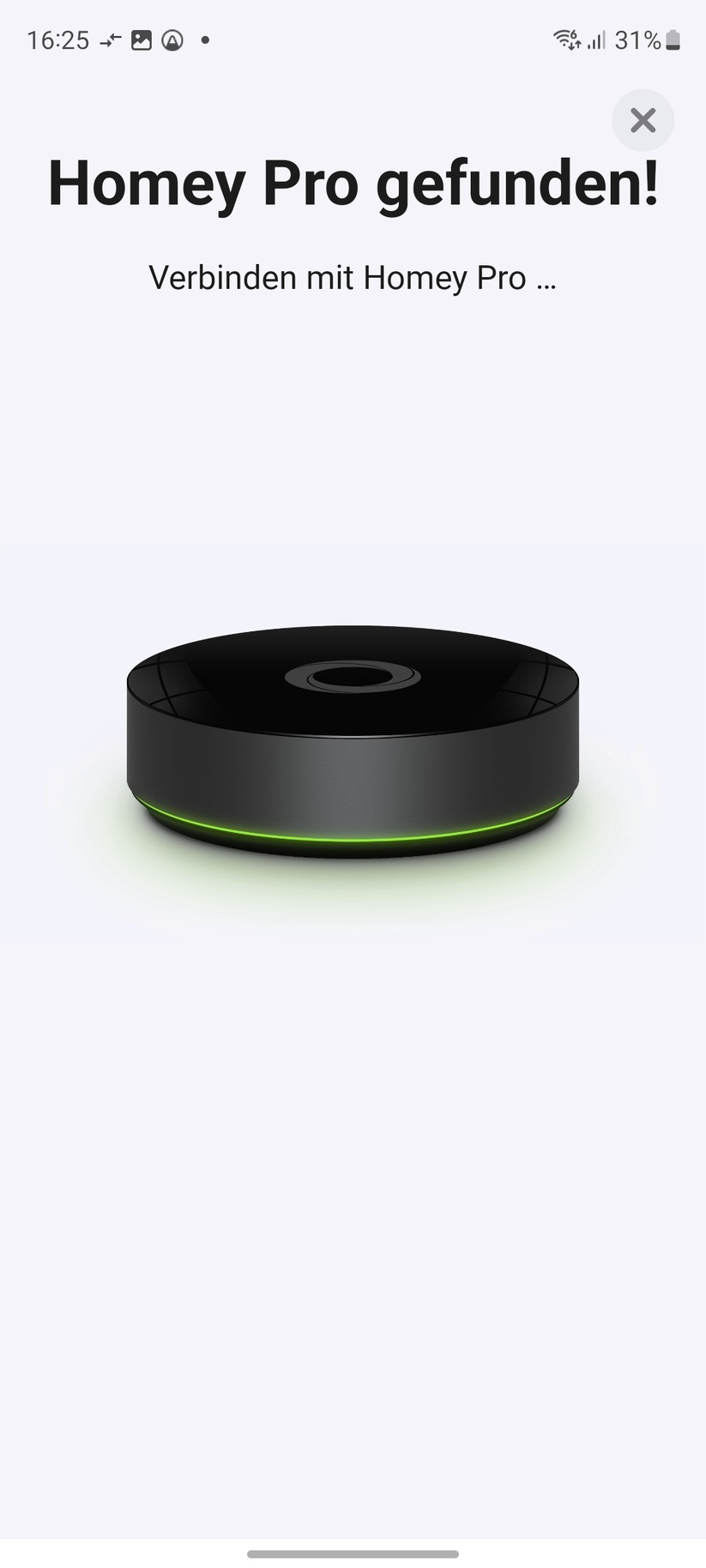 Homey Pro: Einrichtung