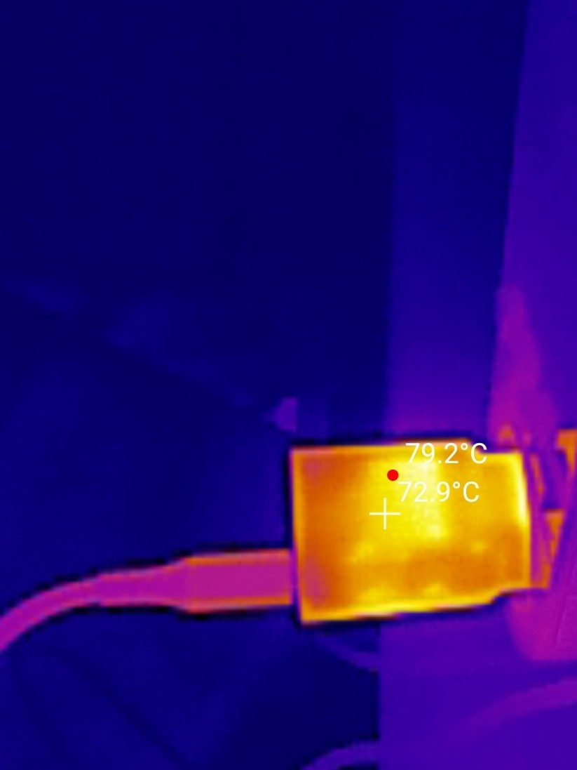 Revolt ZX-3658-581 – Wärmeentwicklung