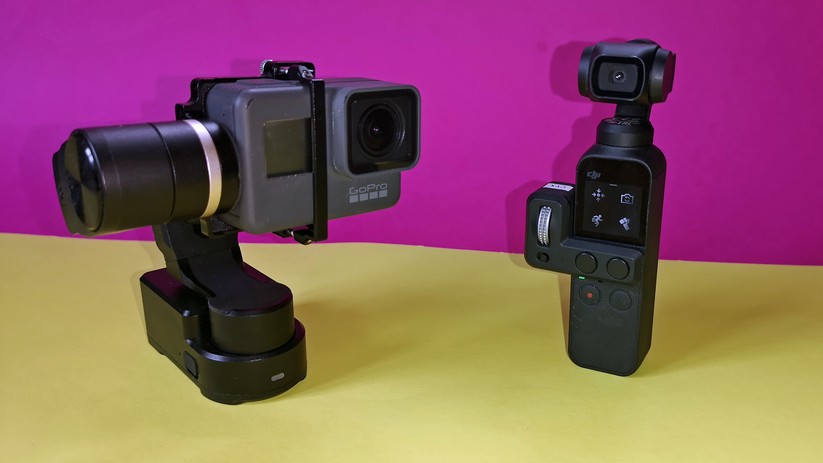 Gimbals sorgen für gute Stabilisierung, aber auch für zusätzliches Gewicht.