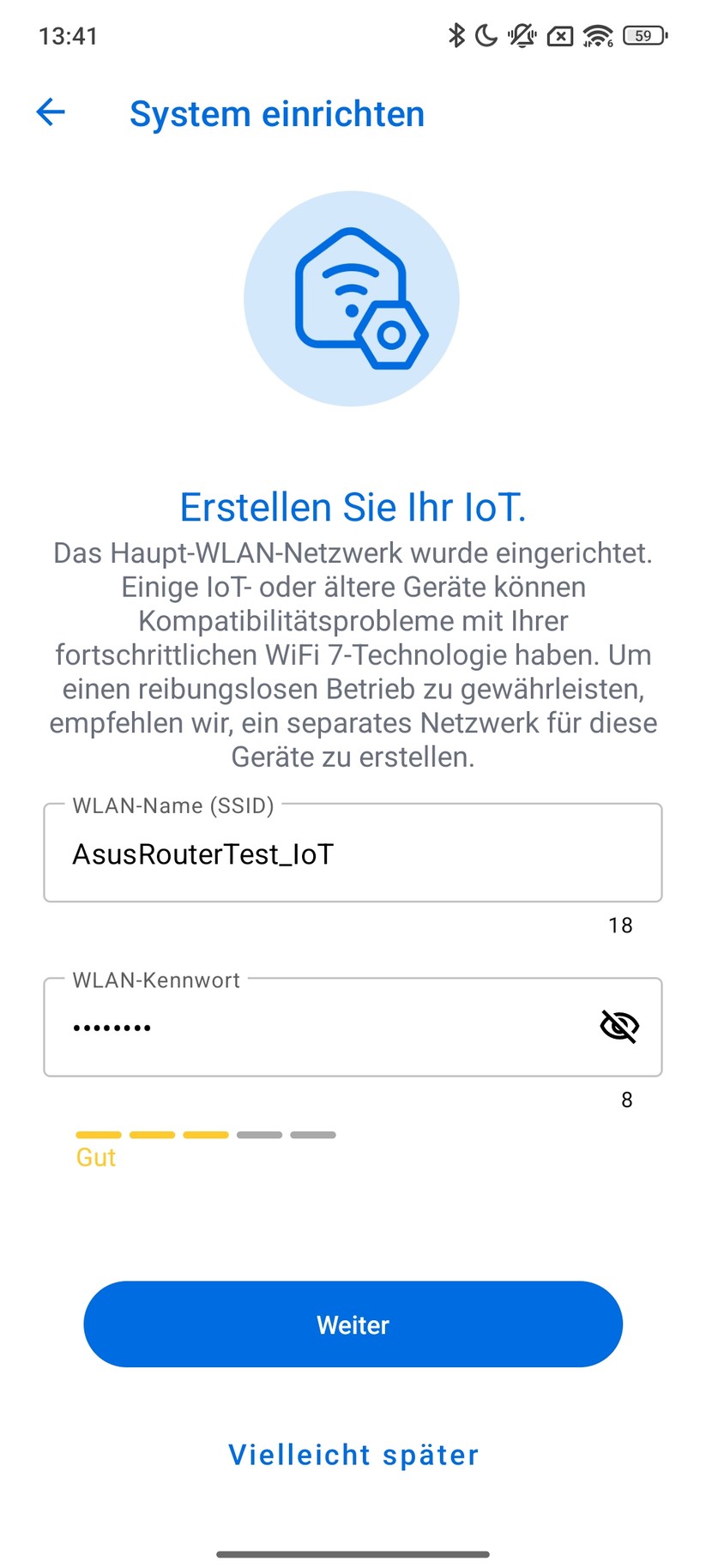 Asus Zenwifi BT8 – App