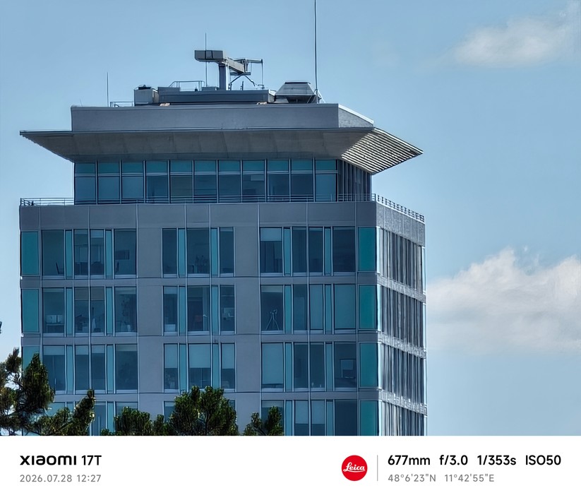 Xiaomi 17T: Telekamera (30x Zoom)