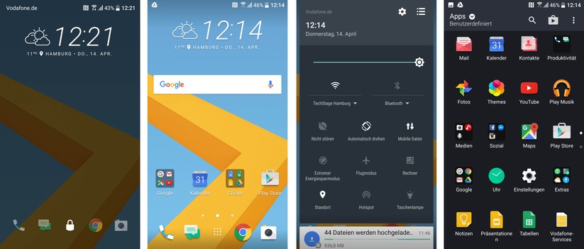 Die Software auf dem HTC 10 heißt jetzt nur noch HTC Sense.