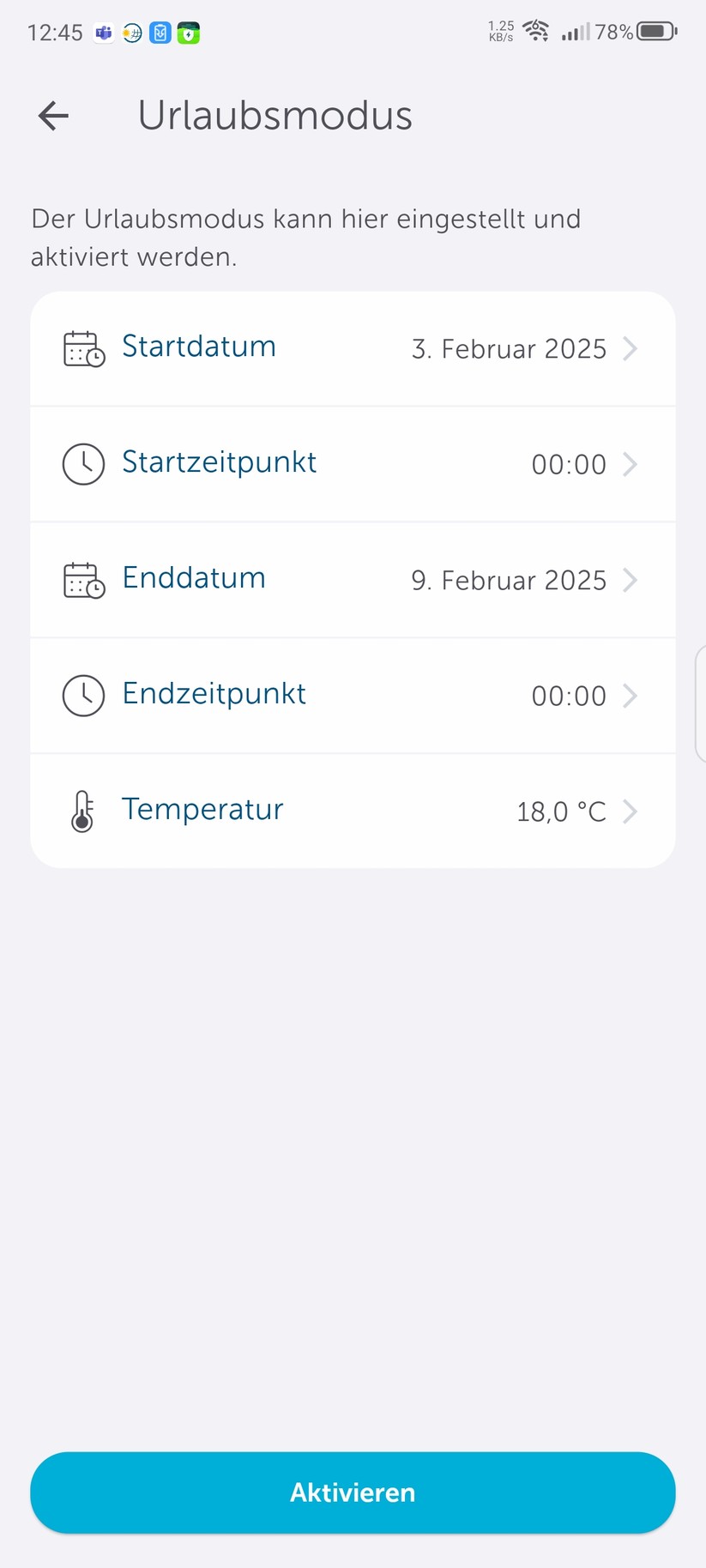  Einstellungen, Heizpläne, Automatisierung mit Fenstersensor